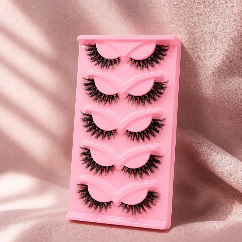 Cat Eye Soft Strip Lashes, soft false lashes for open-looking eyes