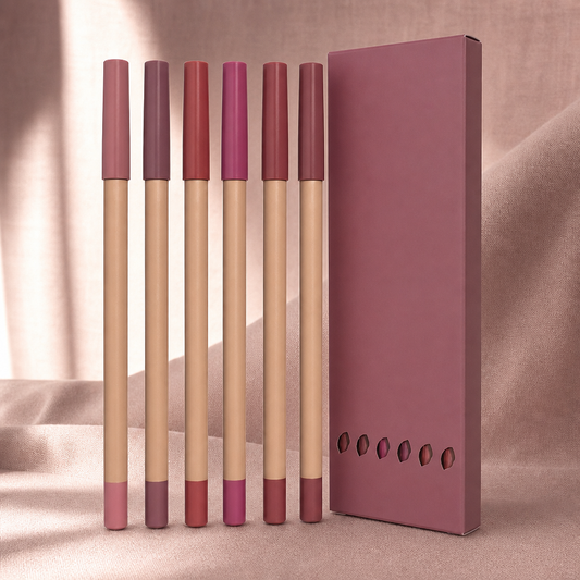 Soft Contour Lip Liner Set in nude pink, rosy pink and nude brown