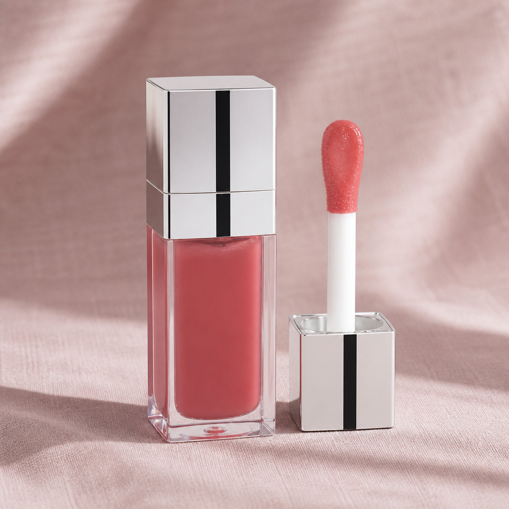 Moonlight Crystal Lip Oil, non-sticky lip oil with a cushiony finish