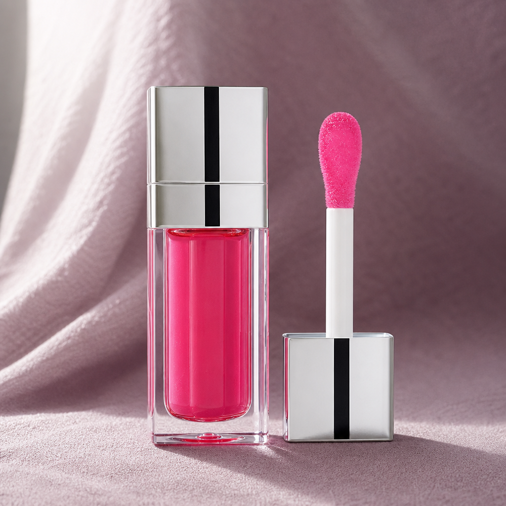 Moonlight Crystal Lip Oil hydrating tinted lip oil for soft glam lips