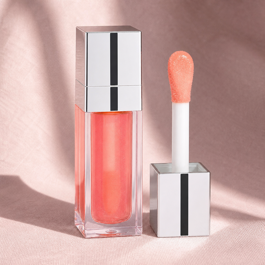 Moonlight Crystal Lip Oil tinted lip gloss in a soft everyday shade