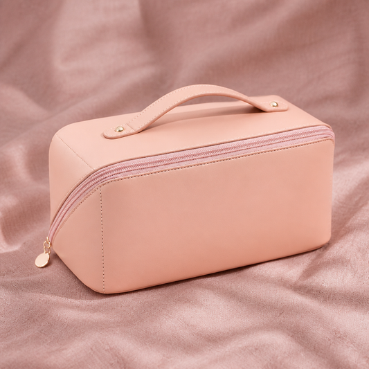 Vanity Soft Travel Pouch cosmetic organizer bag for a full routine