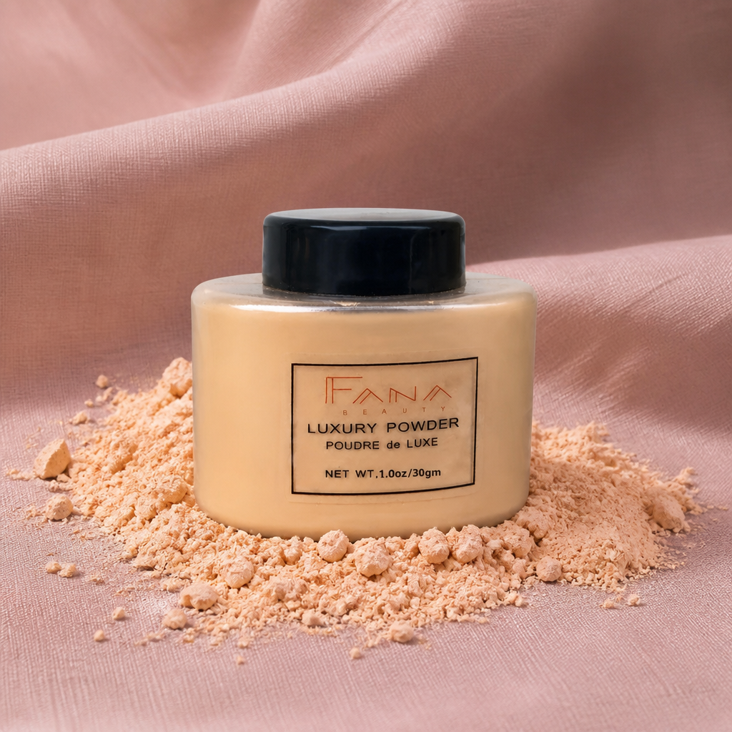 Silk Veil Setting Powder sets makeup soft without a chalky finish