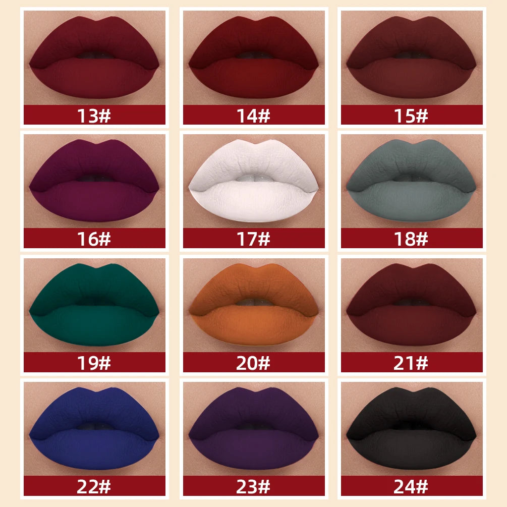 Velvet Night Liquid Lipstick waterproof matte liquid lip
