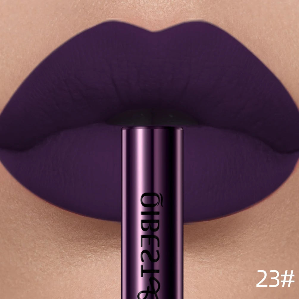Velvet Night Liquid Lipstick matte lipstick shade selection