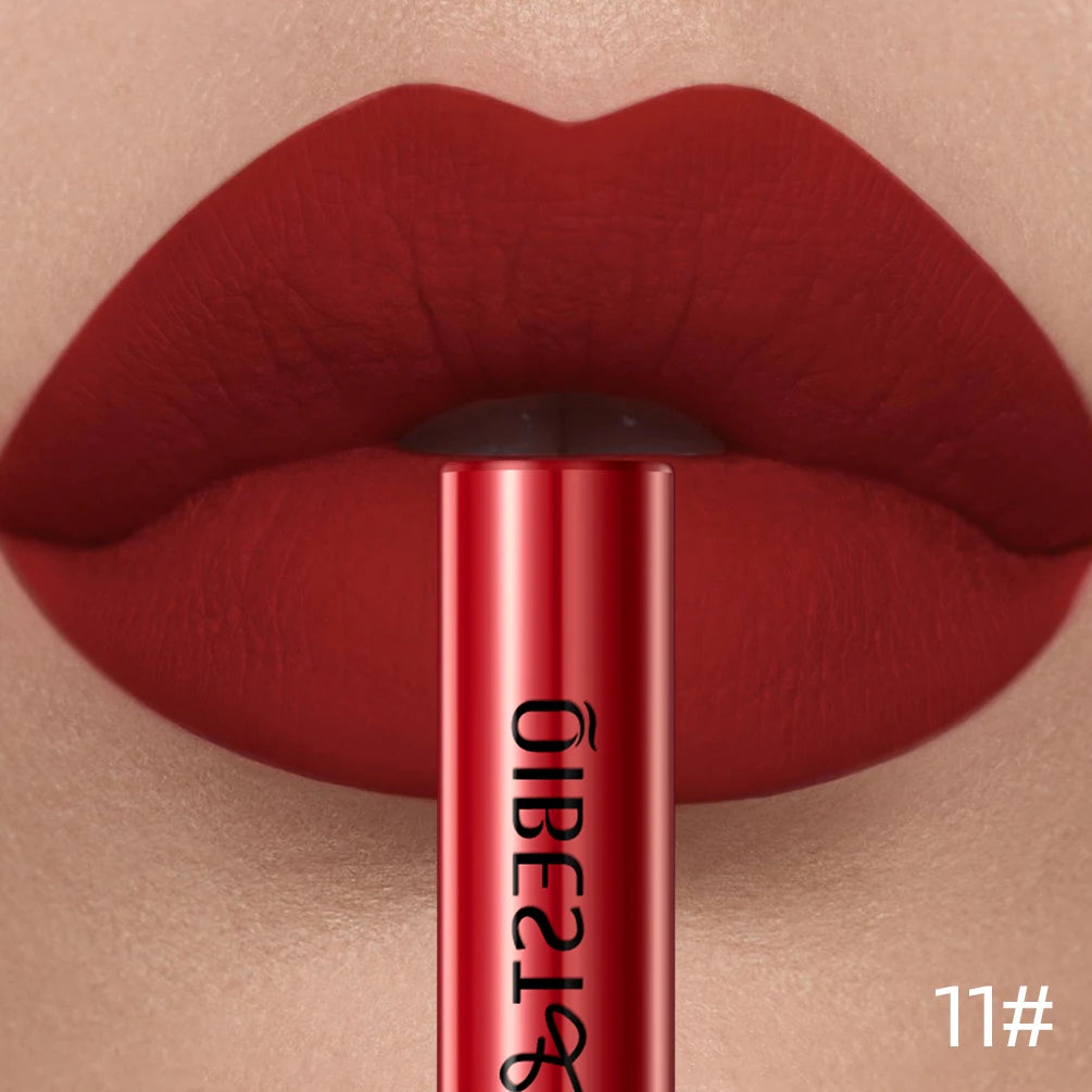 Velvet Night Liquid Lipstick, one shade from the 24-shade range
