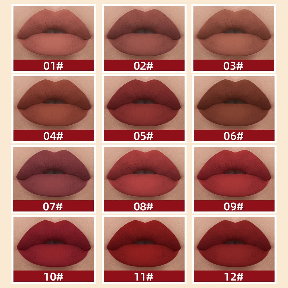 Velvet Night Liquid Lipstick, transfer-resistant velvet lip color