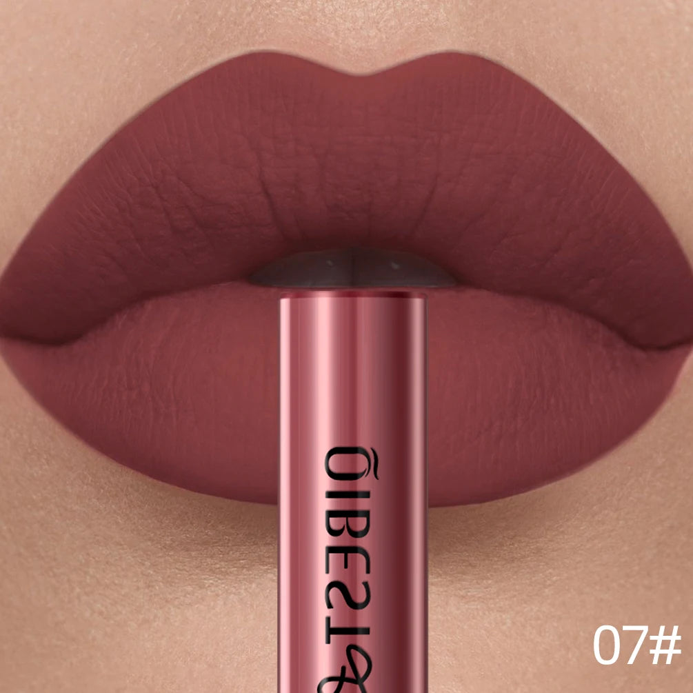 Velvet Night Liquid Lipstick shade range from soft nude to deep berry